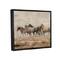 Stupell Industries Galloping Horse Herd Countryside Floater Framed Art